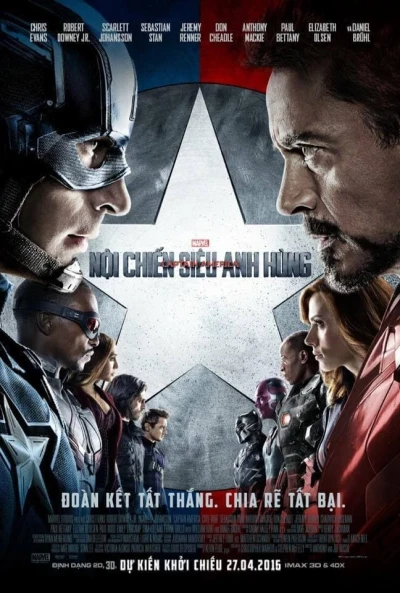 Captain America: Nội Chiến Siêu Anh Hùng - Captain America: Civil War (2016)